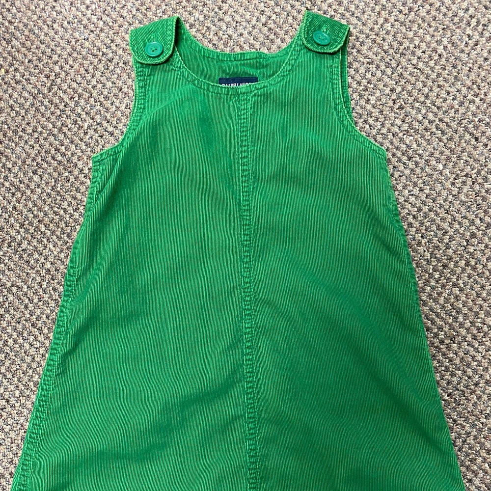 Ralph Lauren toddler corduroy jumper dress